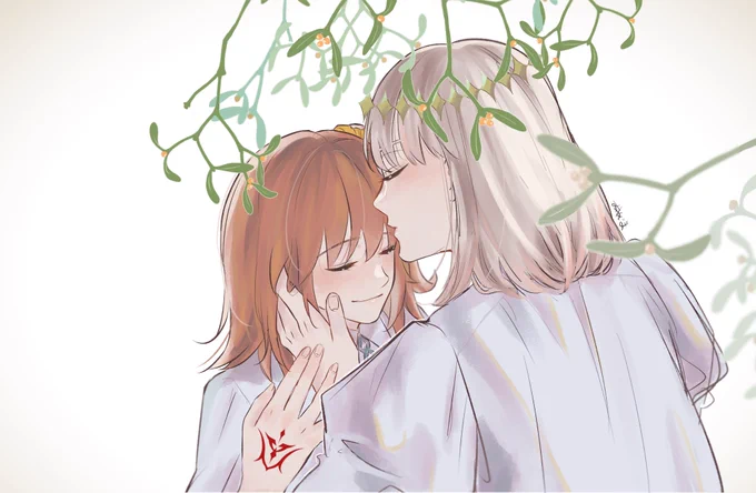 ヤドリギの木の下で
オベぐだ♀ 