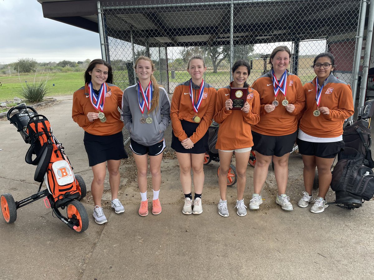 bisd_athletics's tweet photo. The Lady Trojan Golf Team captured 1st place and individual places at our Beeville Trojans Golf Invitational!
#wieldyoursword
#BISDElevate
#BeInSpireD
#WeAreBISD https://t.co/fv8yaJmrFr
