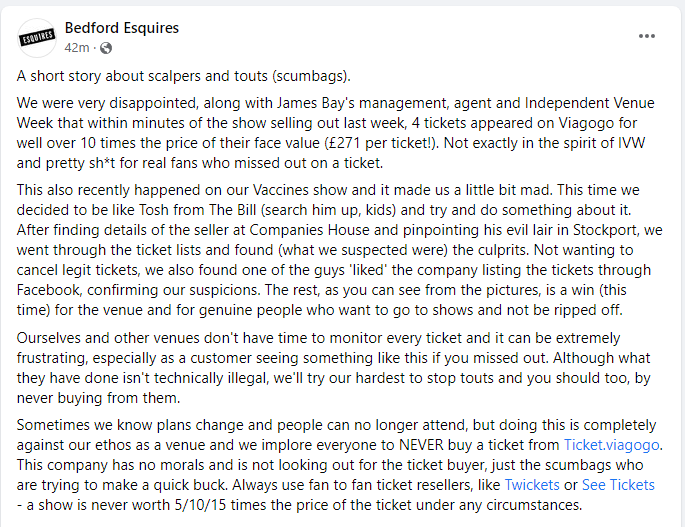 Bedford Esquires tweet media
