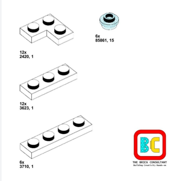 Inspired by some lovely decorations made by @heathersbricks I've made some LEGO snowflake instructions. #LEGO #Christmas #decorationideas  #instructions #snowflake #buildtogive #rebuildtheworld