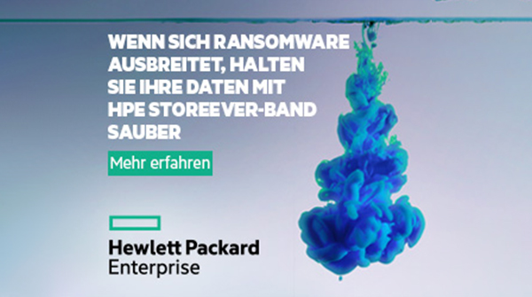 Wenn sich Ransomware ausbreitet, halten Sie Ihre Daten mit HPE StoreEver-Band sauber. Wie können Sie sich also für das Szenario einer Ausbreitung von Ransomware in Ihrem Netzwerk rüsten? youtube.com/watch?v=4YuXXT…