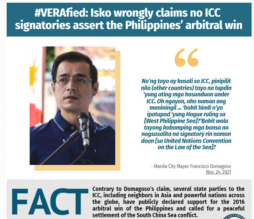 mrlucks's tweet photo. Isko Moreno said all countries with great power are also partners in both the UNCLOS &amp; ICC agreement. Now that we have won, why are they not helping us enforce it for the benefit of the PH? My question is: What would we get from the ICC if we join it?
https://t.co/W6rw56l5dB https://t.co/GaY8N9tBip