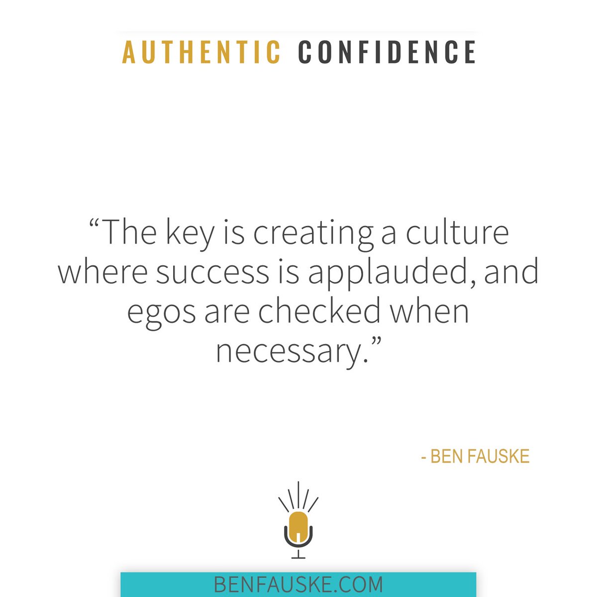 #authenticconfidence