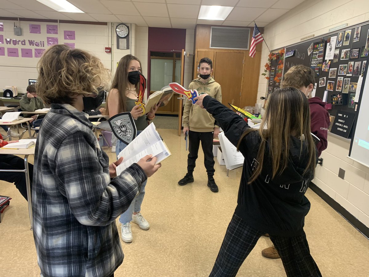 MrsHeglund's tweet photo. Act III scene i Romeo and Juliet 2021 style with period 1-2 #WTRMS https://t.co/e4fk4mDomm
