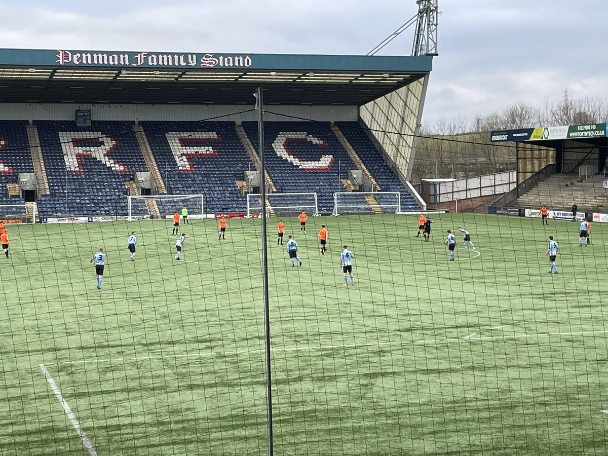 Callum Hannah and the <a href="/FifeSchoolsFA/">Fife Schools FA</a> team currently 2-0 up against Aberdeenshire.