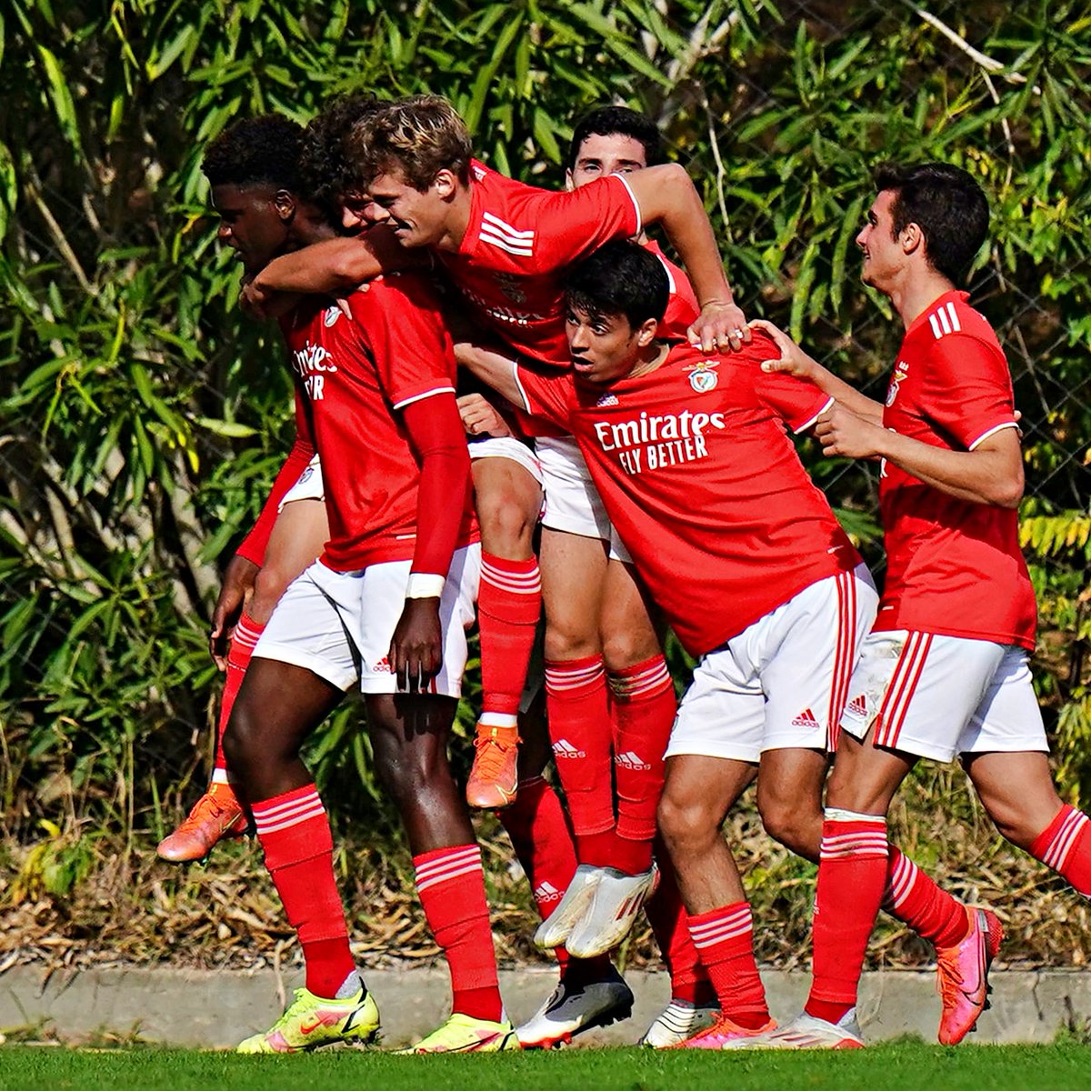 Benfica está apurado para os oitavos de final da Youth League, onde se junta ao Sporting.