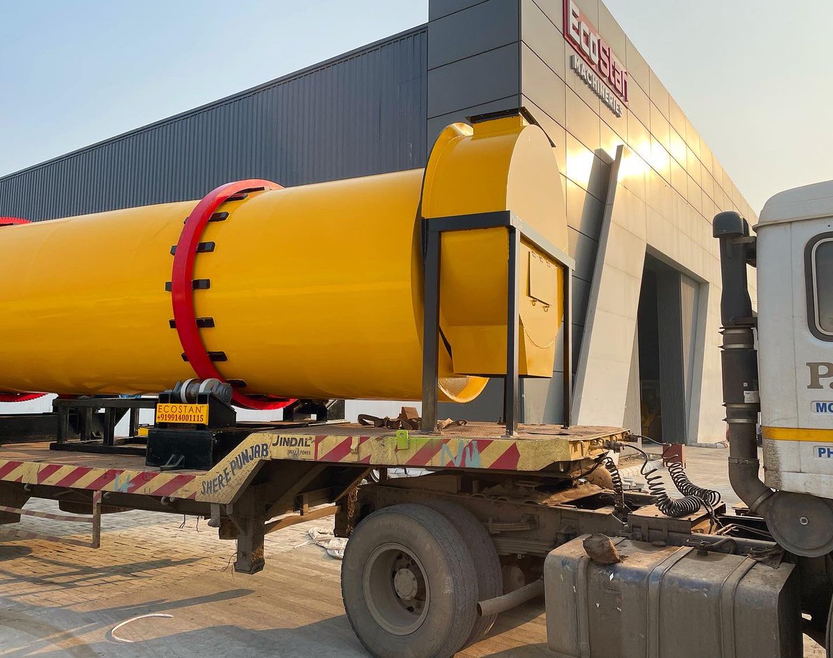 ecostanindia's tweet photo. Dispatch of Ecostan Rotary Drum Dryer, for more details get in touch with our team of experts, call now +91-99140-33800,
#rotarydryer #rotarydrumdryer #biomassdryer #dryingsolutions https://t.co/VzBTDDmsTU