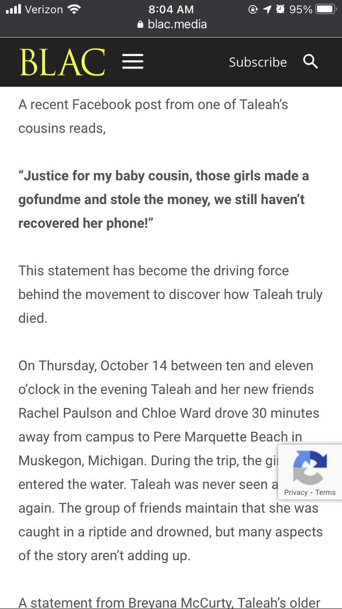 benadeksiabs's tweet photo. I called the Muskegon Police Department this morning ~8:40AM to confirm if TALEAH LOWE’s death was still being investigated. The PD has confirmed it is an OPEN INVESTIGATION! Rip babes, I hope they find out what happened to you #justicefortaleahlowe #justice #BLM #taleahlowe https://t.co/Q10uTLfXhk