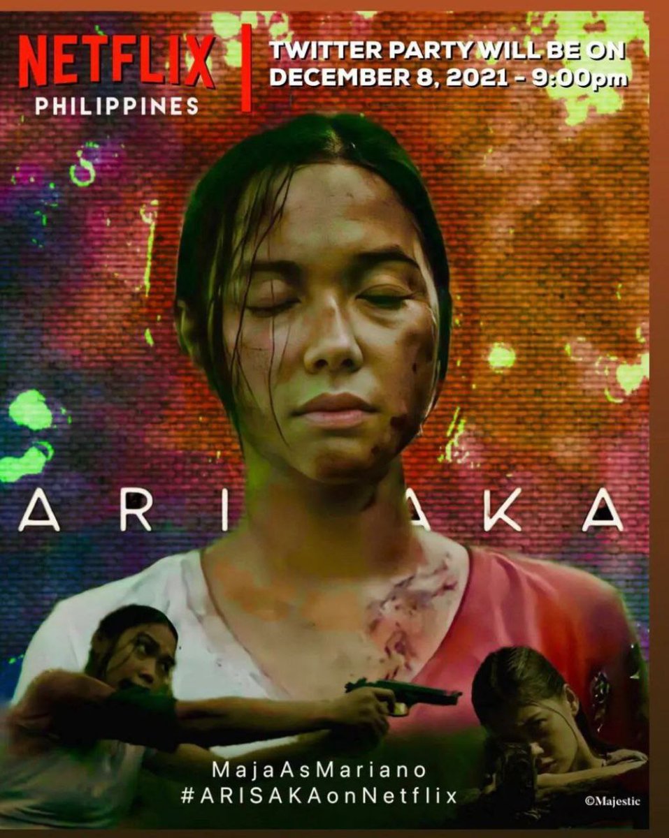 #MajaAsMariano 
#ARISAKAonNetlfix 

<a href="/dprincessmaja/">MAJA</a>