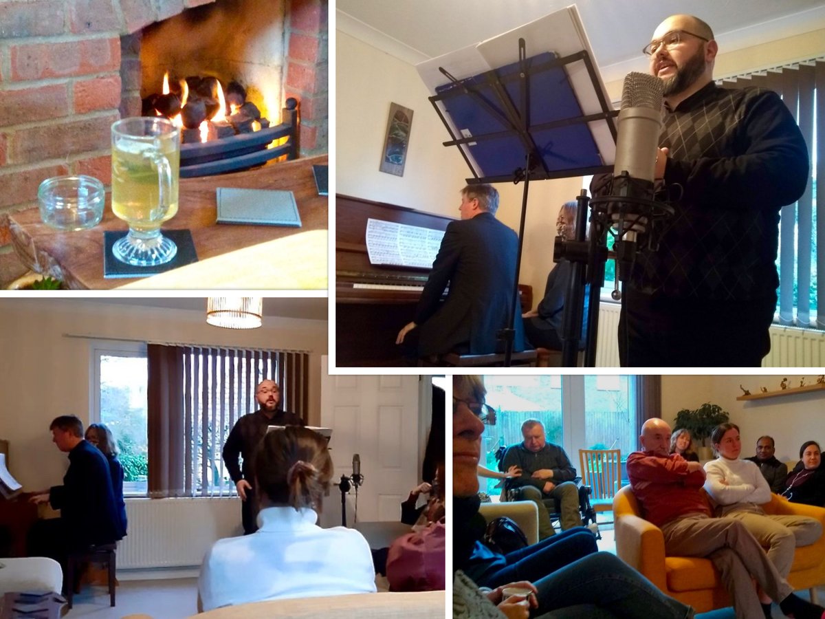 nmkmusicbox's tweet photo. Our host Joanne held a lovely event with tenor Alessandro Cortello and pianist Ralph Woodward; intimate atmosphere, delicious food and interesting conversation!
Would you like your living room to be next in our Salon #Concert series? You provide the venue, we’ll bring the #music! https://t.co/8KX6lxhhpB