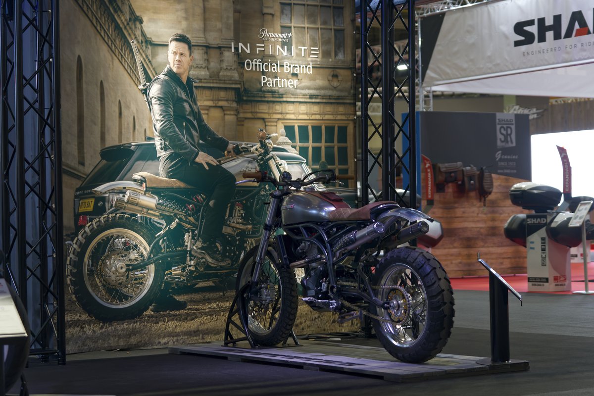 CCMMotorcycle's tweet photo. It's been a busy year for CCM in the movies!
If you haven't seen the Mark Wahlberg "Infinite" movie yet, the chase scene is pretty awesome featuring this very bike!
No stunt doubles were required for this two-wheeled hero however!
#motorcyclelive #infinitemovie #amazonprime https://t.co/jBJVe6oy91