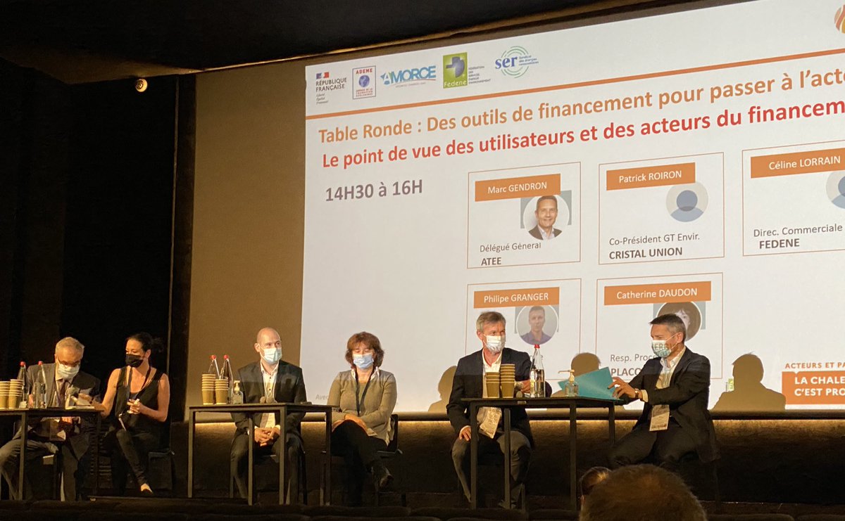 AssociationATEE's tweet photo. 🕒 #SCR2021, c'est maintenant @MarcGendron7 du club C2E, intervient sur les outils de financement pour passer à l'acte 🔥
@AMORCE @ser_enr @ViaSeva @BoisEnergieCibe @ENERPLAN @_FEDENE_ #AFPG #Cristalunion #GroupeAvril #Placo #chaleurrenouvelable https://t.co/vXMODv8lZM