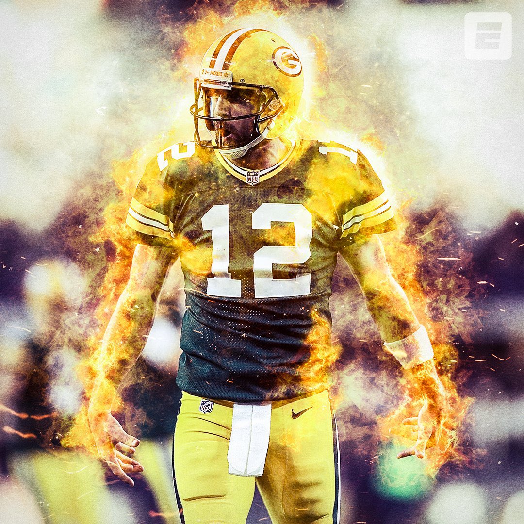 Aaron Rodgers needs 7 more passing touchdowns to tie Brett Favre for the most touchdown passes in franchise history, can he do it with 5 games left? 🤔