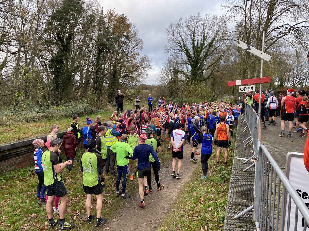 Reepham Runners December run from Whitwell Station today