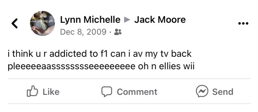 jack_k_moore's tweet photo. F1 on the wii was the 🐐 https://t.co/w7T6D4e8Zh