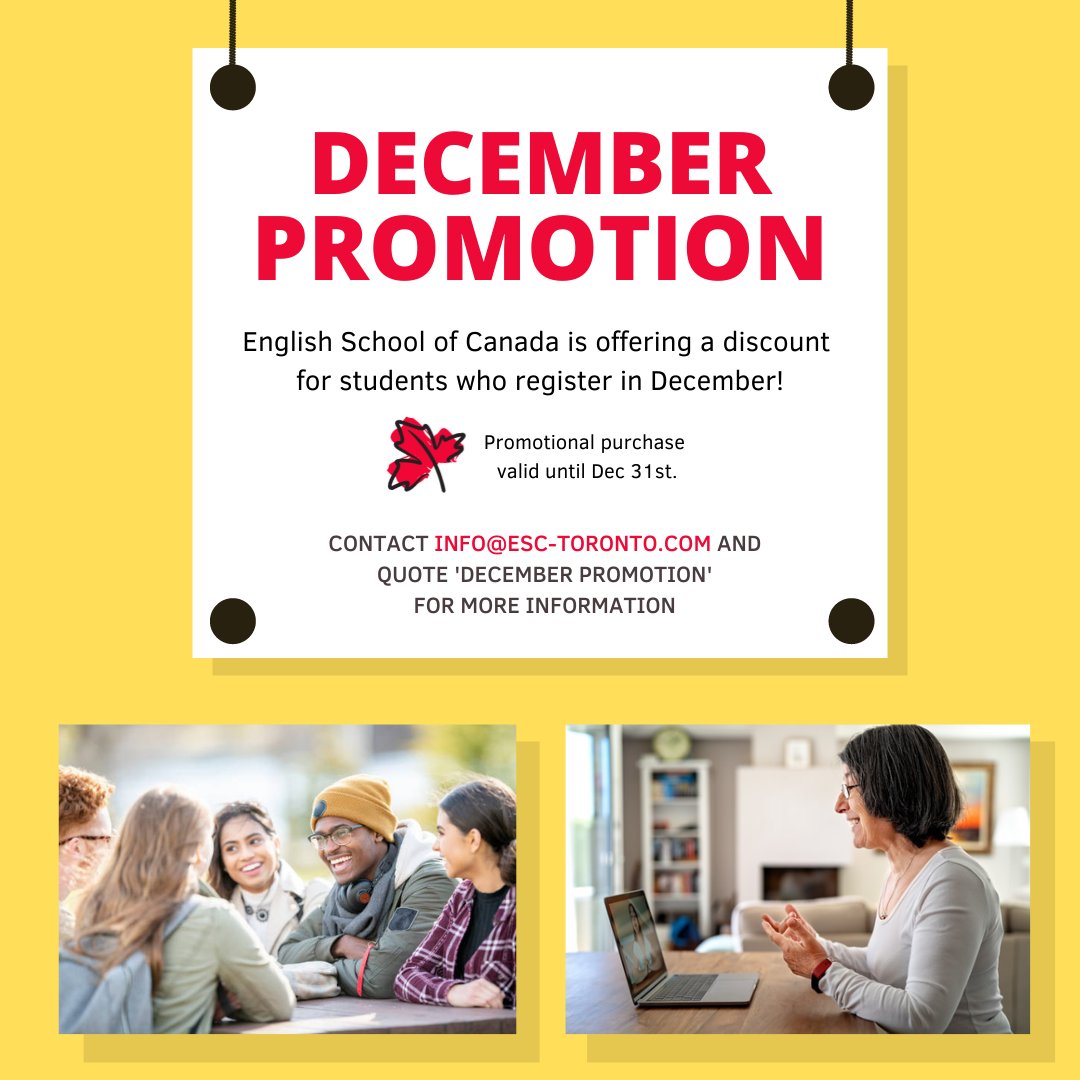 English School of Canada tweet media