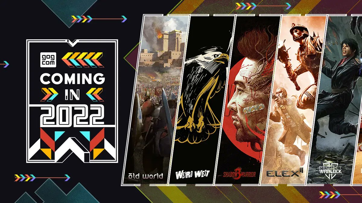 GOGcom's tweet image. Discover some of the most anticipated titles coming to GOG next year – we already can't wait! 😍 

Take your time to explore this list of amazing games, and whishlist all of the titles that catch your eye so you won't miss their release 🧐 🔍

👉 bit.ly/31K3Zuh
