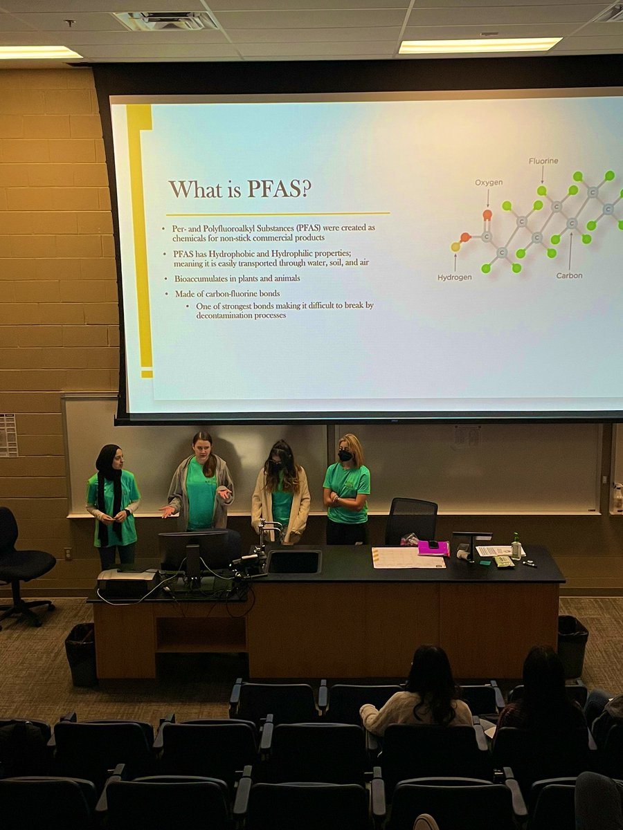 Great presentation from our Community Awareness Team
<a href="/pfasawareness/">PFAS_ Awareness</a> today during PI Time!