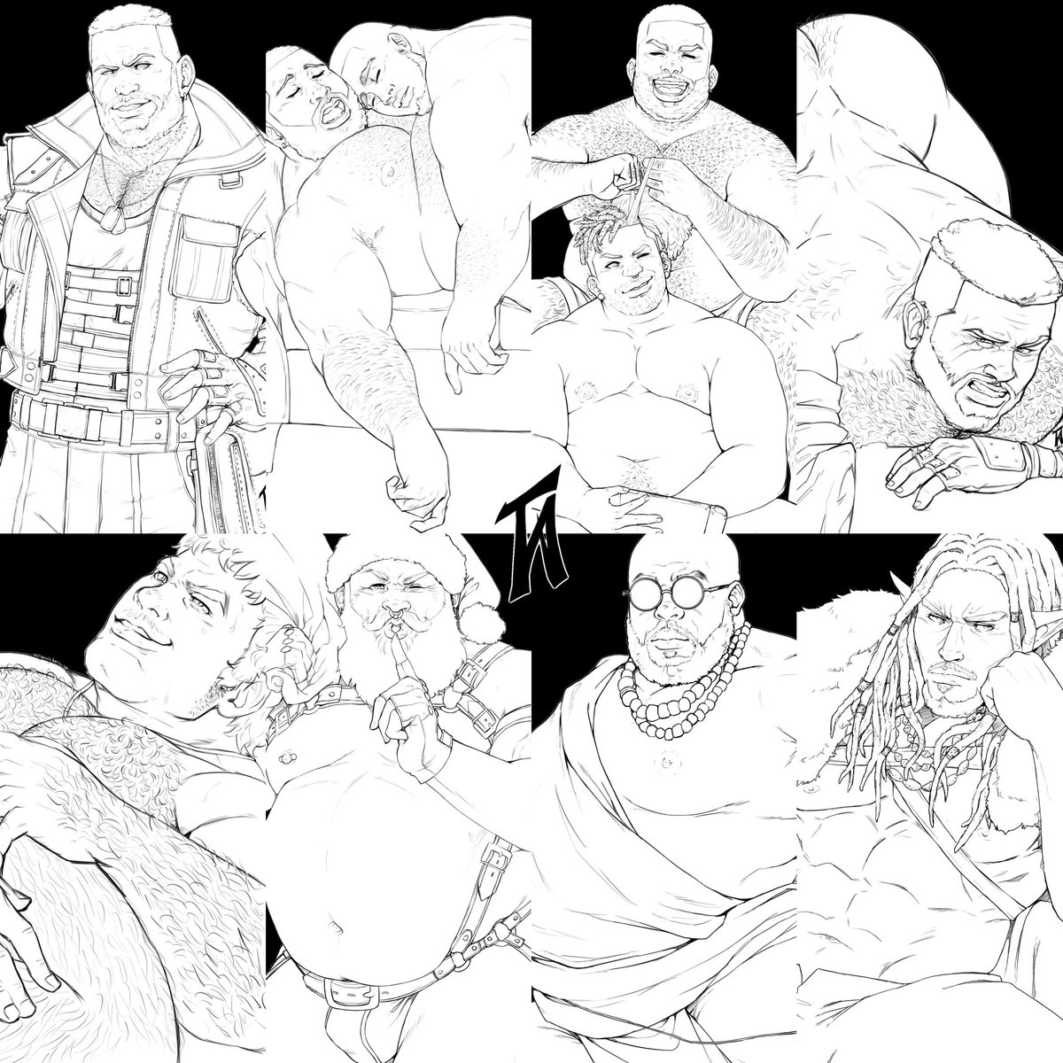 Some line art appreciation! 🖊 