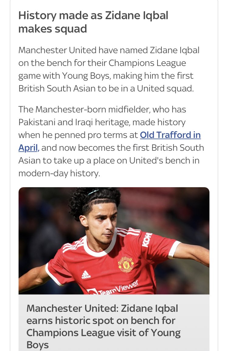 Well done to him and his family