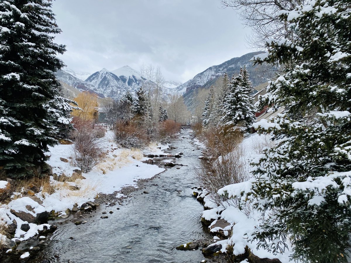 coloradoluanne's tweet photo. Winter has arrived in Telluride! We Welcome SNOW.
⁦@Telluride⁩ ⁦@Colorado⁩ ⁦@denverpost⁩ https://t.co/EZs8o5of1A