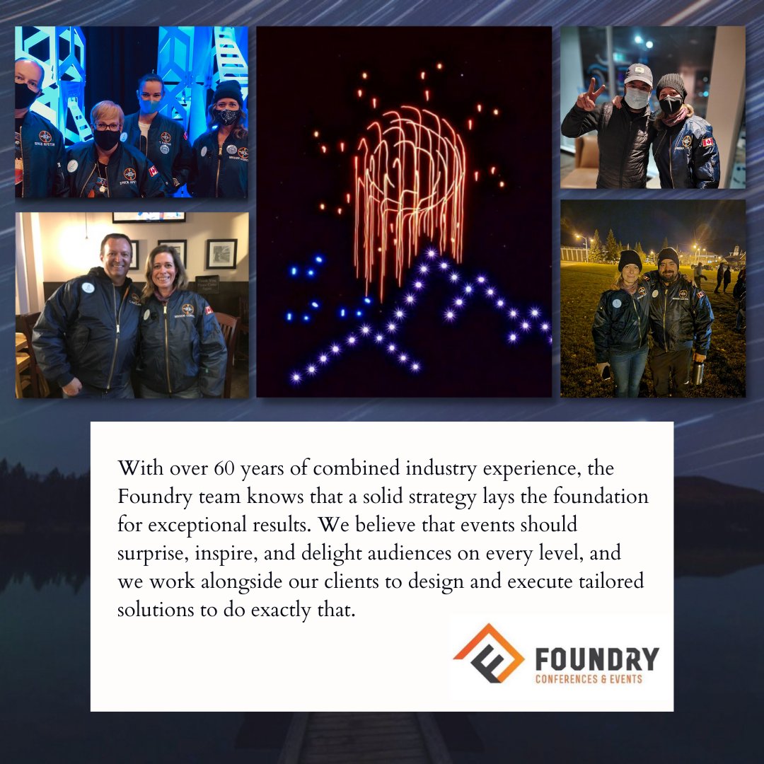 EventsFoundry's tweet photo. With over 60 years of combined industry experience, we believe that events should surprise, inspire, and delight audiences on every level, and we work alongside our clients to design and execute tailored solutions to do exactly that.

#foundryevents #eventplanning #yegevents https://t.co/4TwpzlbRbT