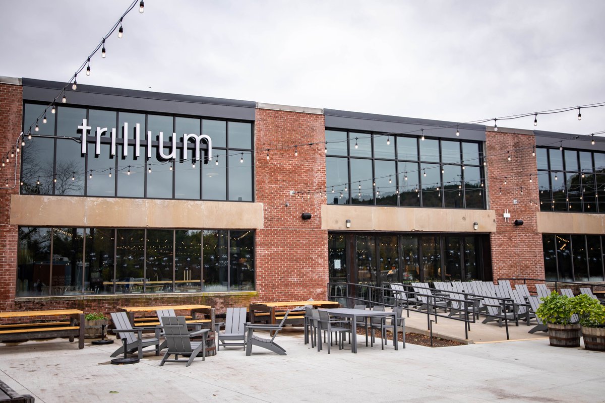 Check out our furniture at <a href="/trilliumbrewing/">Trillium Brewing</a>'s new full service restaurant in Canton! A variety of unique indoor and outdoor spaces to enjoy, allowing for a truly customizable guest experience! 🍻
#TrilliumBrewing #AmericanChair #MakeEverySeatCount