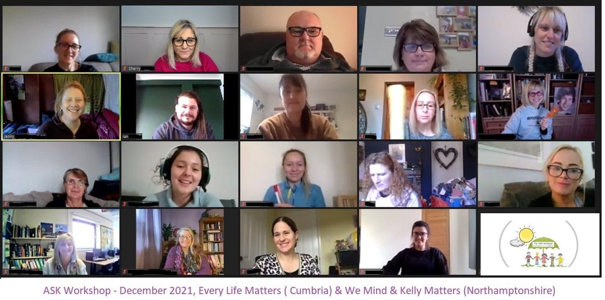 This week we co-delivered with <a href="/Every_Life_Cumb/">Every Life Matters | Cumbria</a> another ASK-Assessing for Suicide in Kids workshop.  Attendees from the UK &amp; Canada. Inspiring, energetic, &amp; amazing to see so many willing to learn about suicide risks in young people. Interested in the next workshop drop us a pm!