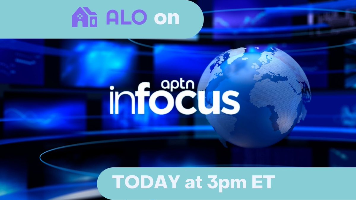 alo_canada's tweet photo. TUNE IN TODAY to @APTNInFocus @3 pm ET

Alo features in their 3'o'clock news story. 

Hear from families who have been mismanaged by the #ChildWelfare system and social workers who have written a book about their experience in the system. 

A must watch! 📺 https://t.co/bIVX8PtpSy