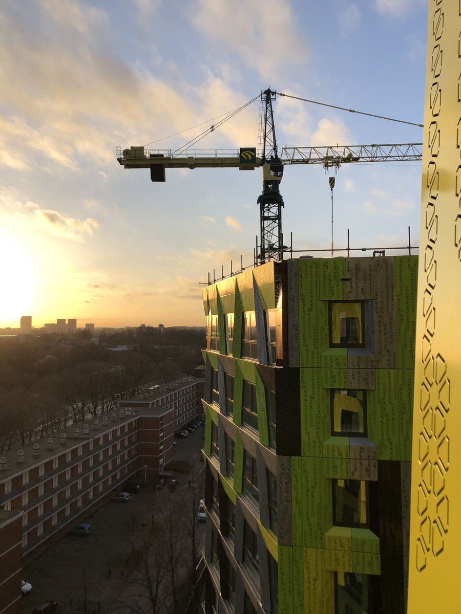 Vorderingen van De Kwekerij fase II met 244 #startersappartementen @aronsengelauff <a href="/DuraVermeer/">Dura Vermeer</a>