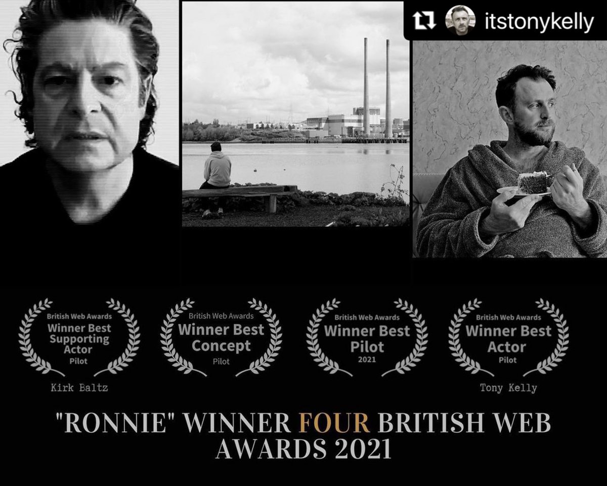 British Web Awards (@britishwebaward) on Twitter photo #Repost <a href="/itstonykelly/">Tony Kelly</a>
I'm delighted to say that "Ronnie" won four @britishwebawards on Saturday night!
#series #tv #television #comedy #drama #lockdown #dramedy #actor #comedian #writer #tvshow #tvseries #miniseries #award #awards #awardwinning #winner #proud #britishwebawards #Repost <a href="/itstonykelly/">Tony Kelly</a>
I'm delighted to say that "Ronnie" won four @britishwebawards on Saturday night!
#series #tv #television #comedy #drama #lockdown #dramedy #actor #comedian #writer #tvshow #tvseries #miniseries #award #awards #awardwinning #winner #proud #britishwebawards