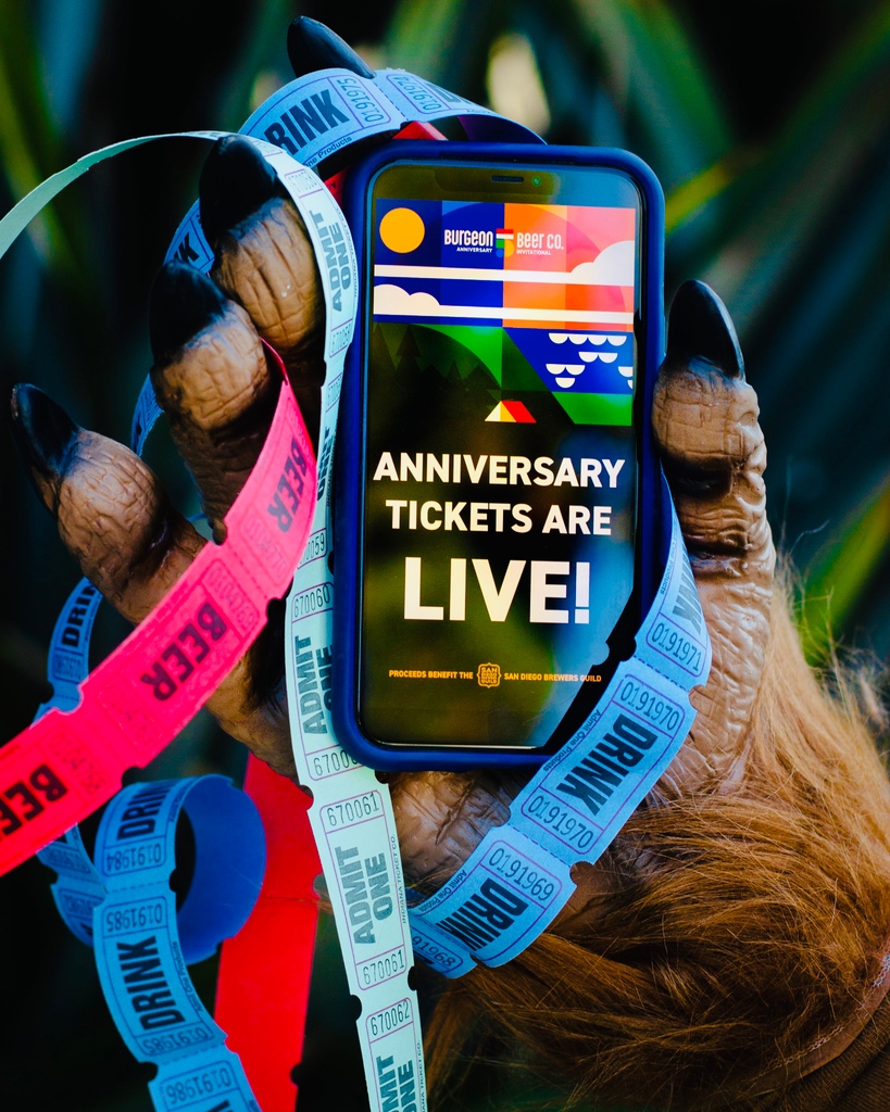 🎟🚨 TICKET ORDERING BEGINS NOW FOR OUR 5TH ANNIVERSARY INVITATIONAL! Get the ticket link below and reserve your spot at our biggest Anniversary Invitational yet!

tickets.sdbeer.com/e/burgeon-fift…

Proceeds from this year's festival benefit @SDBrewers!