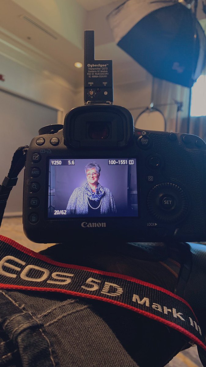 BluegrassBass78's tweet photo. Shooting corporate head shots today. I love making people look and feel great on camera. #canon #paulcbuff https://t.co/bG92CLHXNM
