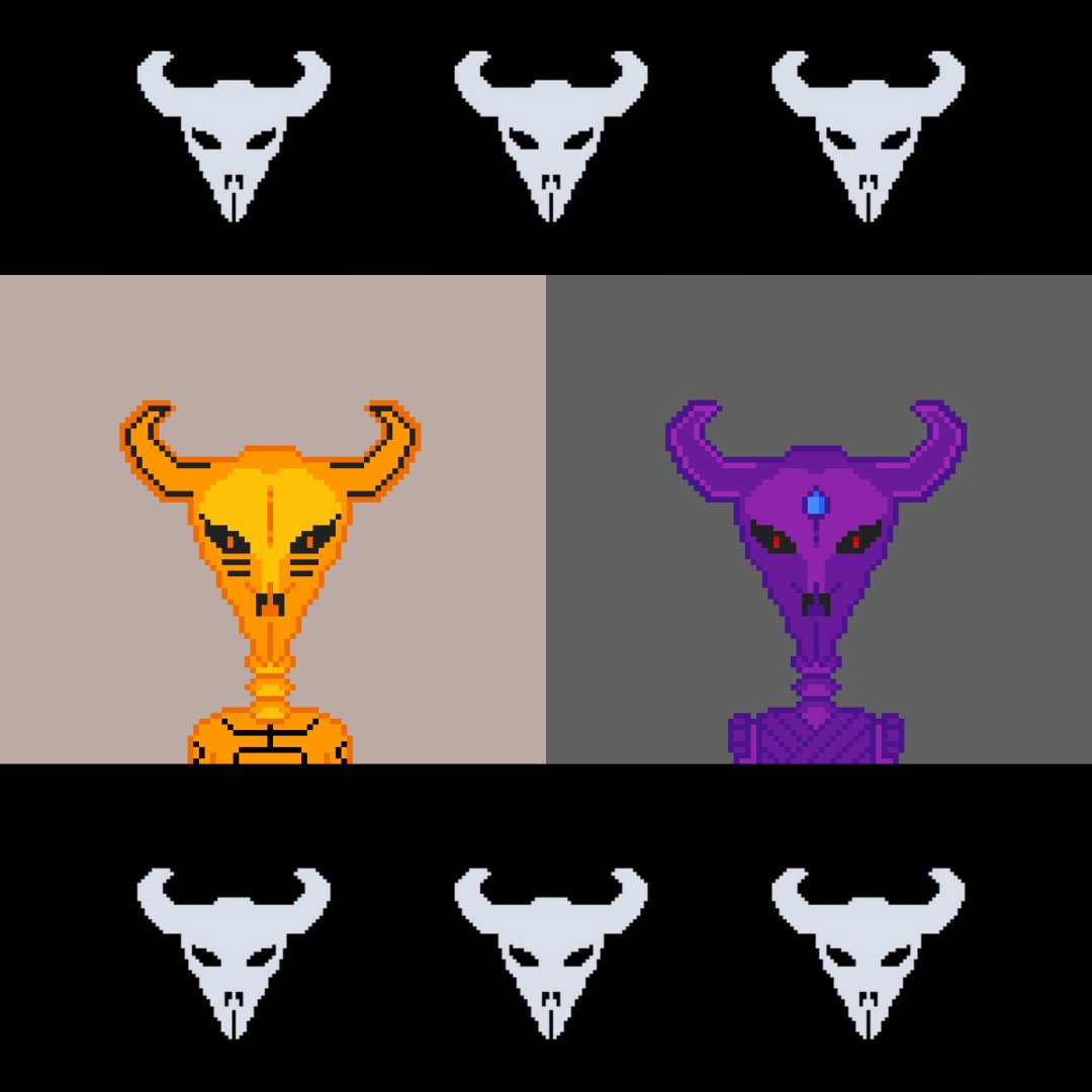 The Naruto and Sasuke inspired Undead Bulls are officially on sale!! 🔥🤟
opensea.io/collection/und…

#NFT #NFTCommunity #OpenSeaNFT #nftcollector #PolygonNFTs #NarutoShippuden #naruto