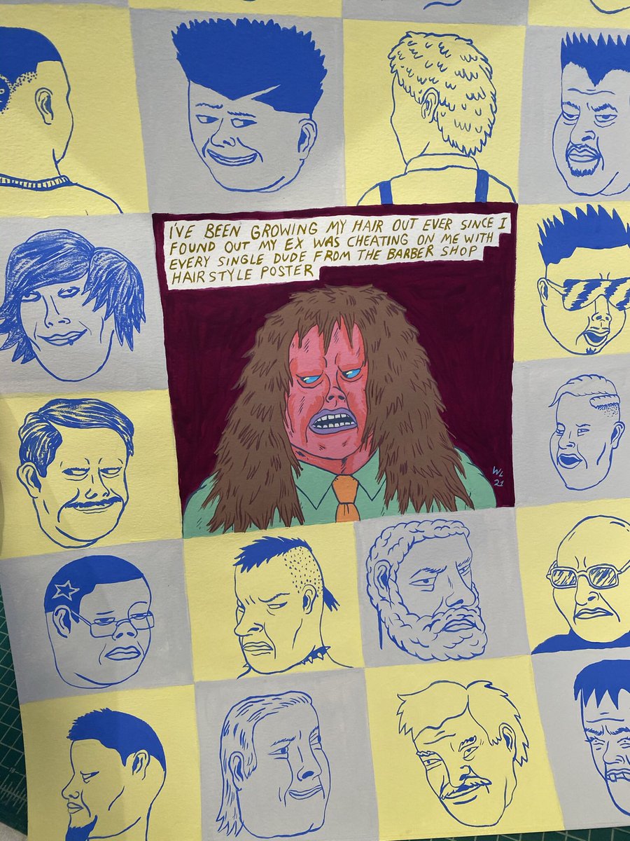 Barber Shop Haircut Poster