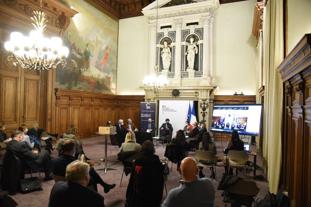 StTRAVERT's tweet photo. #TTFP 🌍
Ce soir 3ème édition Think Tank Food&Planet
💧 Eau & Environnement
📍Ministère de l’agriculture et de l’alimentation Merci à @J_Denormandie pour son accueil
Avec ▶️
@DeloitteFrance @suezFR @slayani @NestleFr
#VarenneEau https://t.co/628TfxMvge