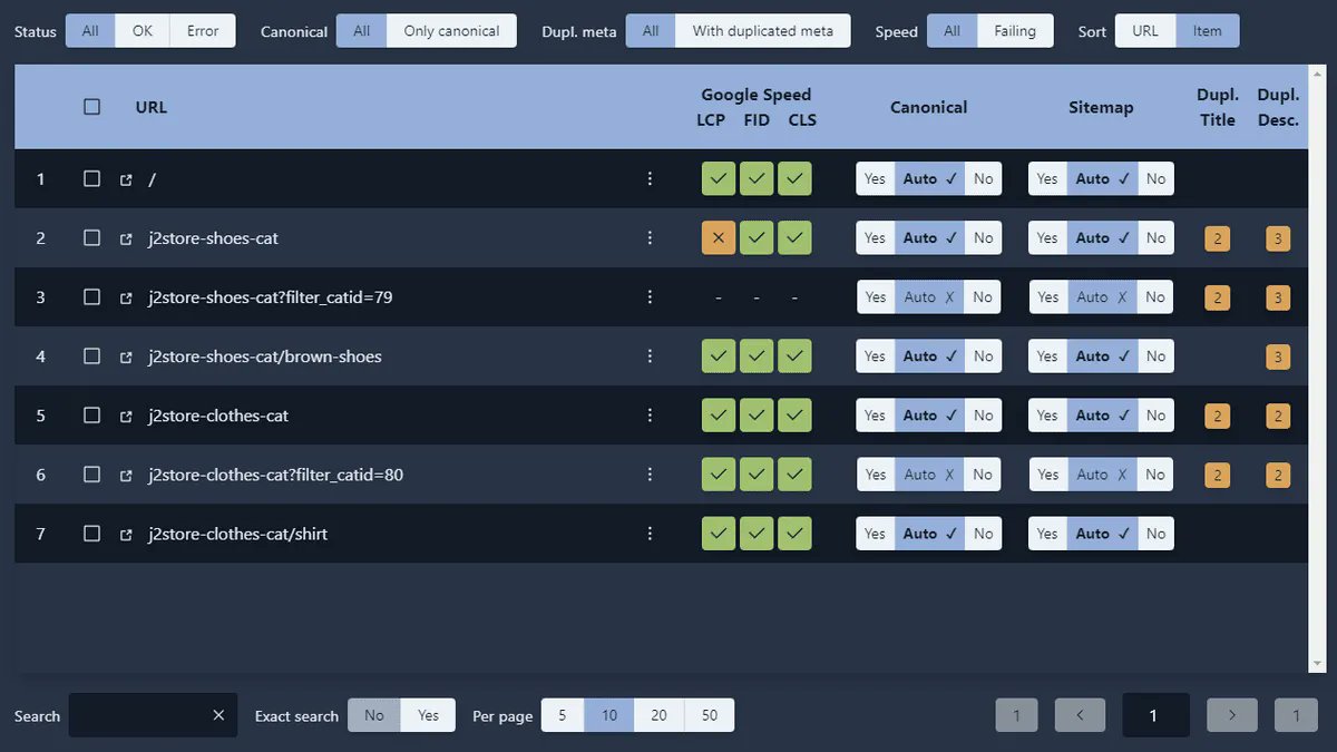 weeblr's tweet photo. Latest version of #4SEO optimized support for @J2Store and @Virtuemart (on top of Hikashop).
All SEO optimization for your e-commerce Joomla website: canonicalization, sitemap inclusion with auto-detected full-size images, meta data and social sharing
https://t.co/YFh3Jay9wz https://t.co/SHnVjQsmd8