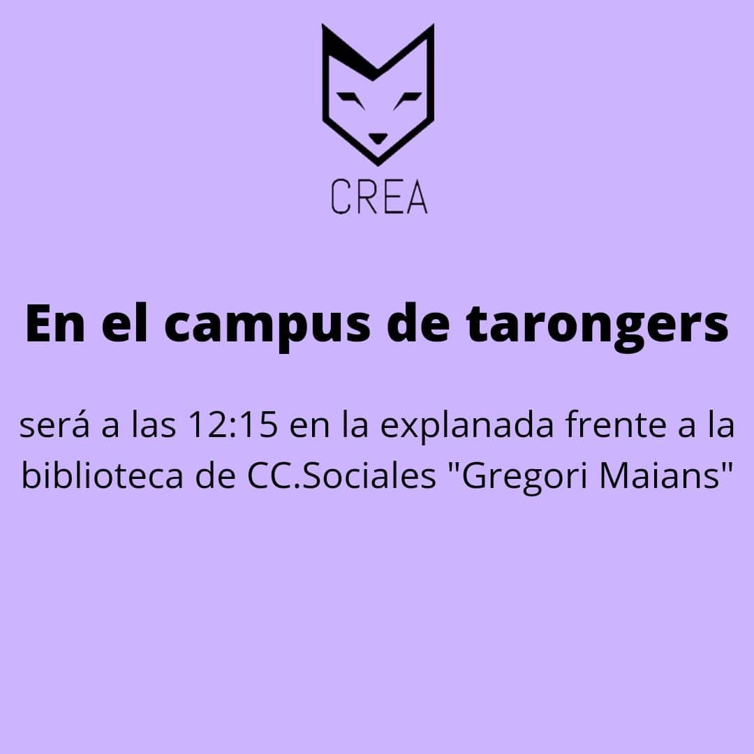 creadret's tweet photo. Desde CREA nos pronunciamos en contra de cualquier agresión machista 🐺 .
Queremos expresar que lucharemos cada día por una facultad más justa y feminista ♀️ https://t.co/W4ns4l5IP8