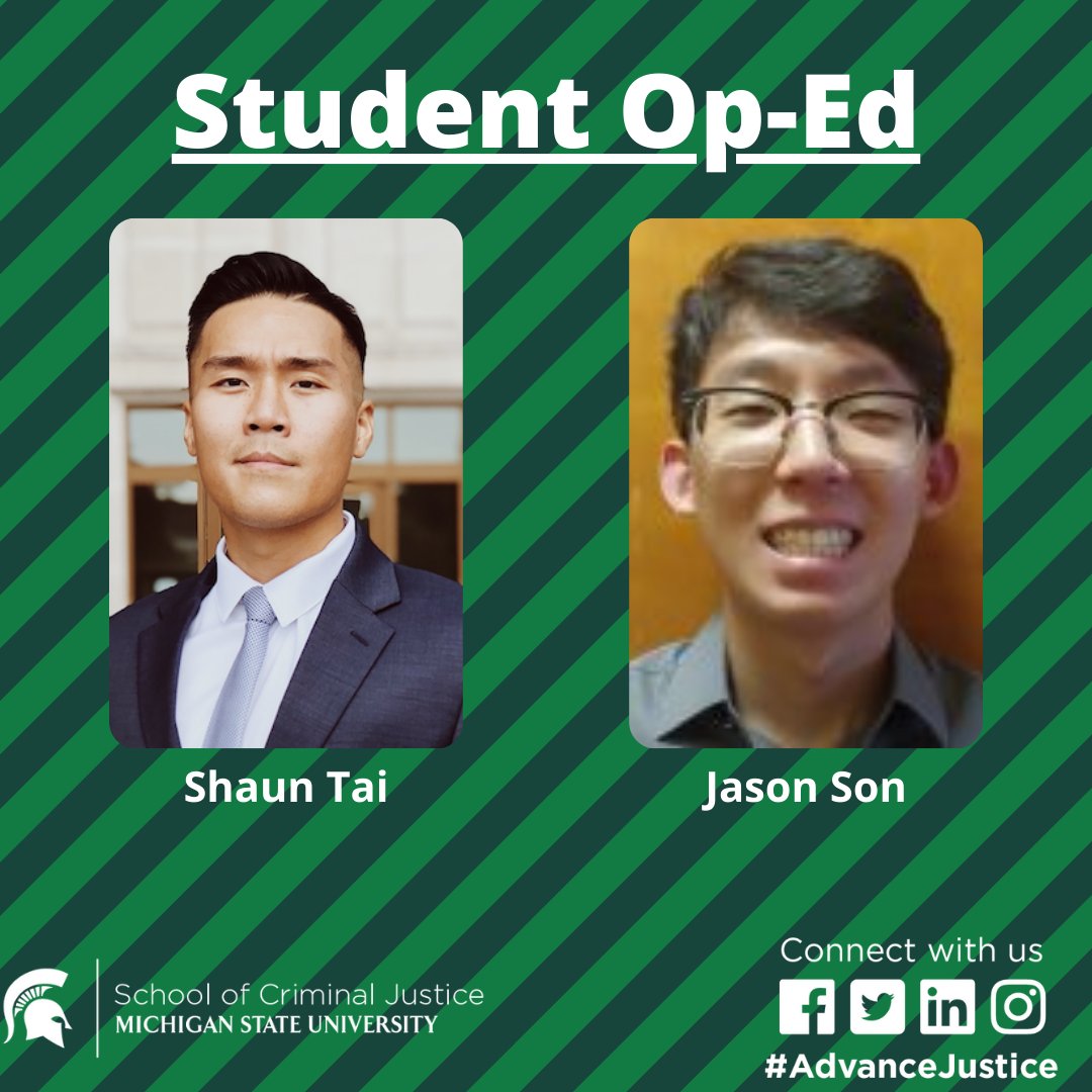 MSU School of Criminal Justice tweet media