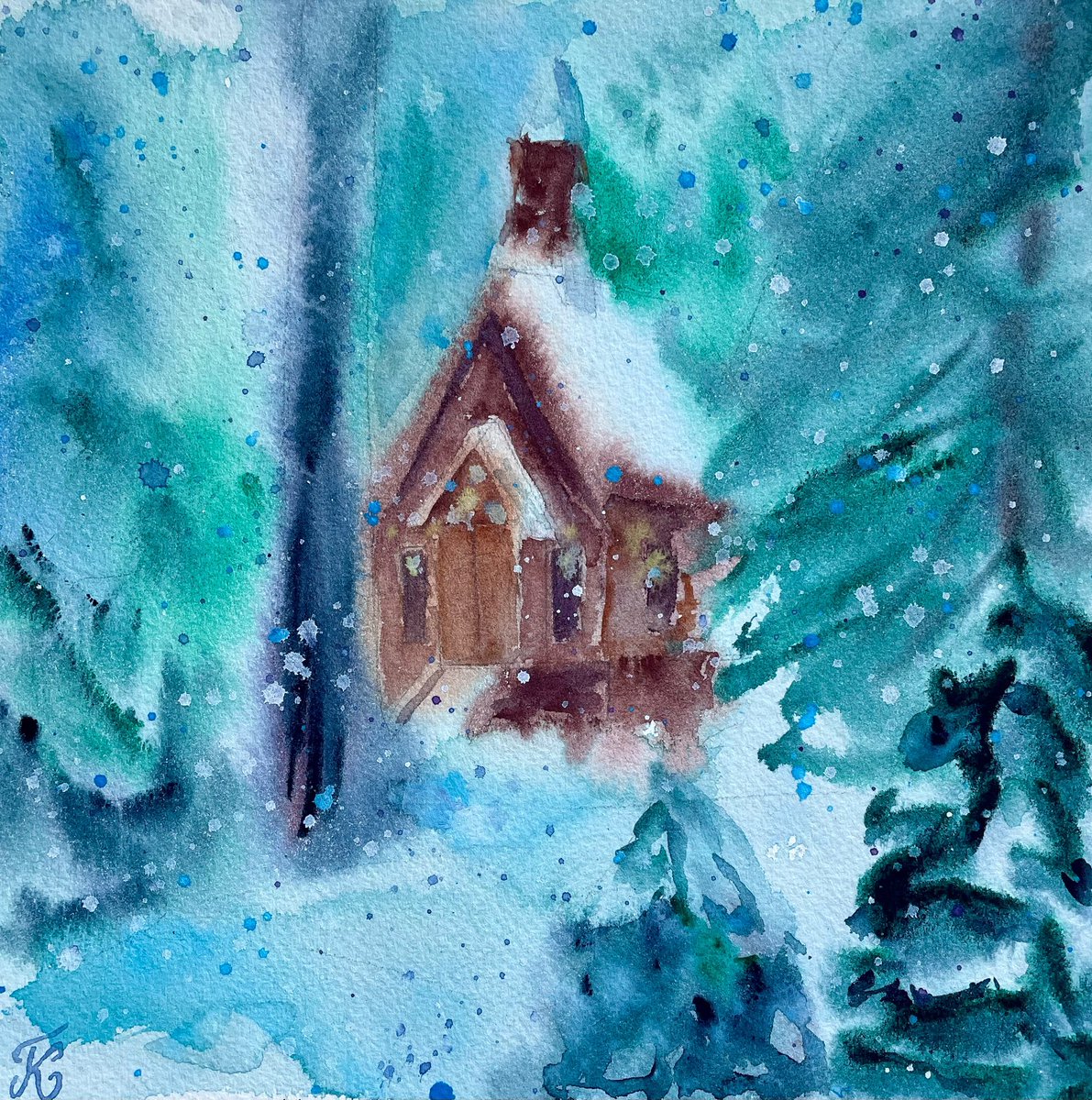 Soul_of_Earth's tweet photo. Christmas cozy wooden house 🎄
You can buy this original watercolor painting in my shop on @etsy:
https://t.co/aViefkqpn9
.
.
#watercolorpainting #etsy #art #colorcrushcreative #artwork #impressionism #malovanie #umelec #slovakart #dnesmalujem #dneskreslim #akvarel #christmas https://t.co/f8XPv5puVY