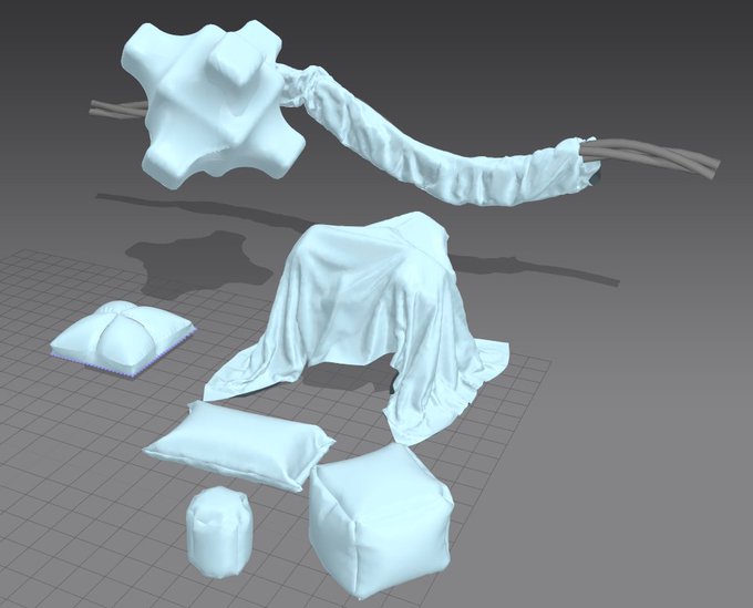 Раскройка одежды для Marvelous Designer