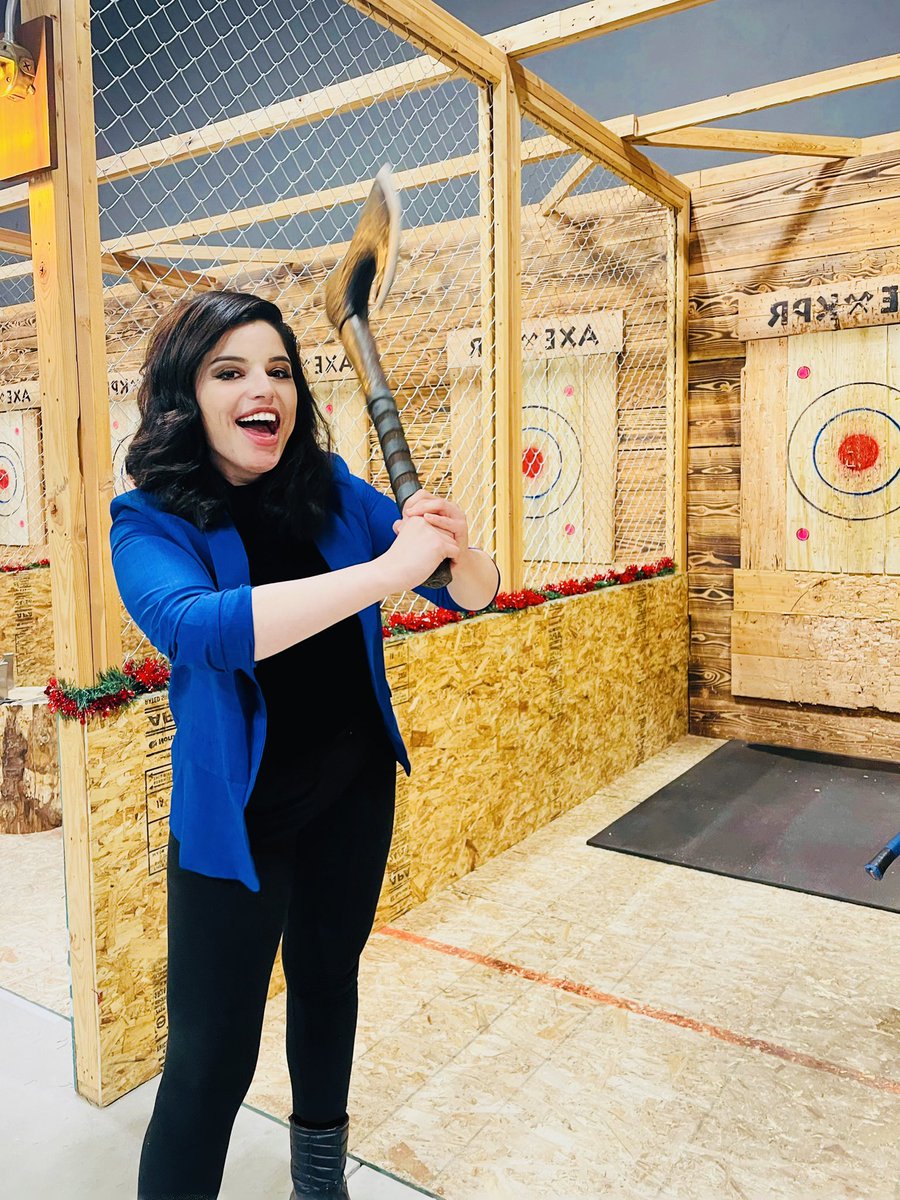 alexandrariostv's tweet photo. AX-CITED for this Hometown Gift!🤩 This time we have three options: #teamax, #teamhatchets or #teamninjastars. I’m #teamax if you can’t already tell. 🤪 Use discount code KNDU10 for 10% off. Remember it’s all local. What a perfect holiday *experience* gift. More on 5/6p @KNDUKNDO https://t.co/LdSAHuKQVZ