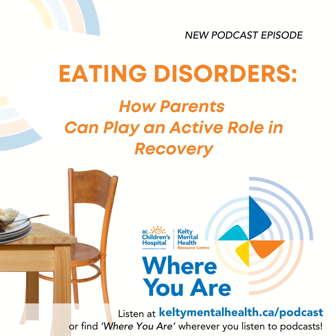 KeltyCentre's tweet photo. 🎧In this episode Michelle and Bryn are joined with guests to answer questions we often hear from families about supporting a youth with an eating disorder.🎵 🎙️
.
LISTEN TODAY! https://t.co/4s5pU5e4NJ https://t.co/7ZKwbtBBOD