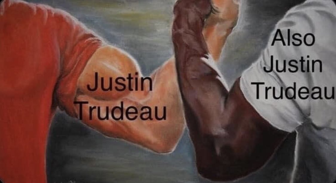 CasuallyGreg's tweet photo. I know I missed #TrudeauTuesday. But this can’t wait another week. https://t.co/dXQvqmem0U