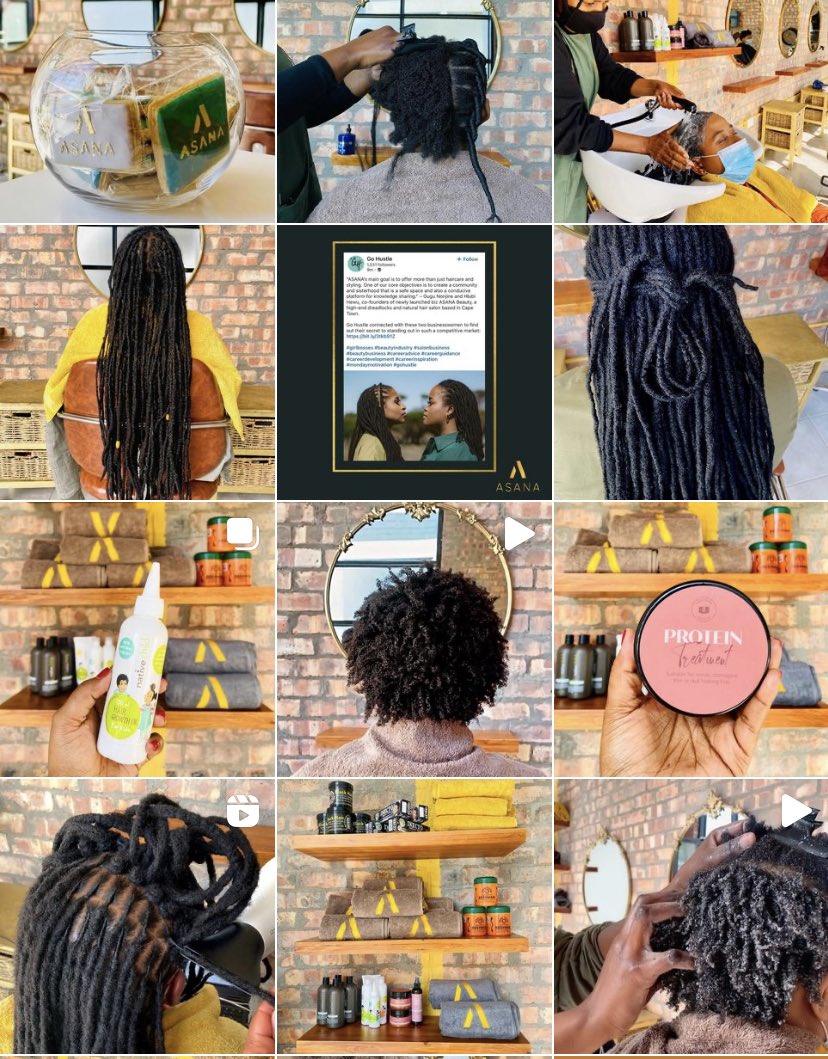 He SANAS, you can also follow our Instagram page @/asanabeautycpt and help us grow our community 🌱