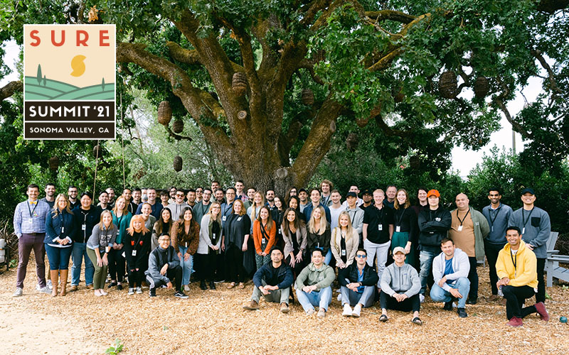 SureHQ's tweet photo. The best team in #insurtech gathered in early October for Sure Summit 2021. We spent three days focused on connecting in-person, celebrating the wins, learning from the challenges, and planning for the future. Can't wait to get together again, soon!
#iamsure #insurtech #hiring https://t.co/onr5YhYuNv