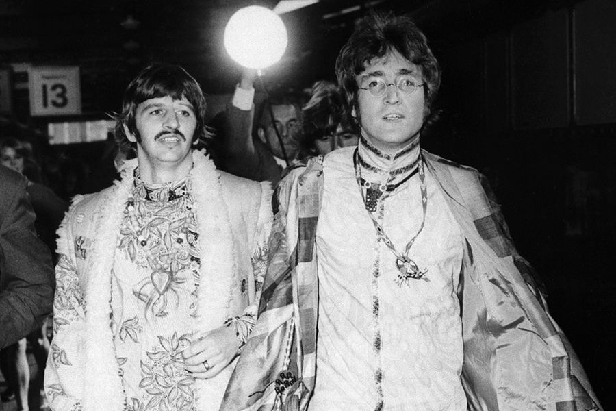 #JohnLennon #RingoStarr ❤️✌🏼