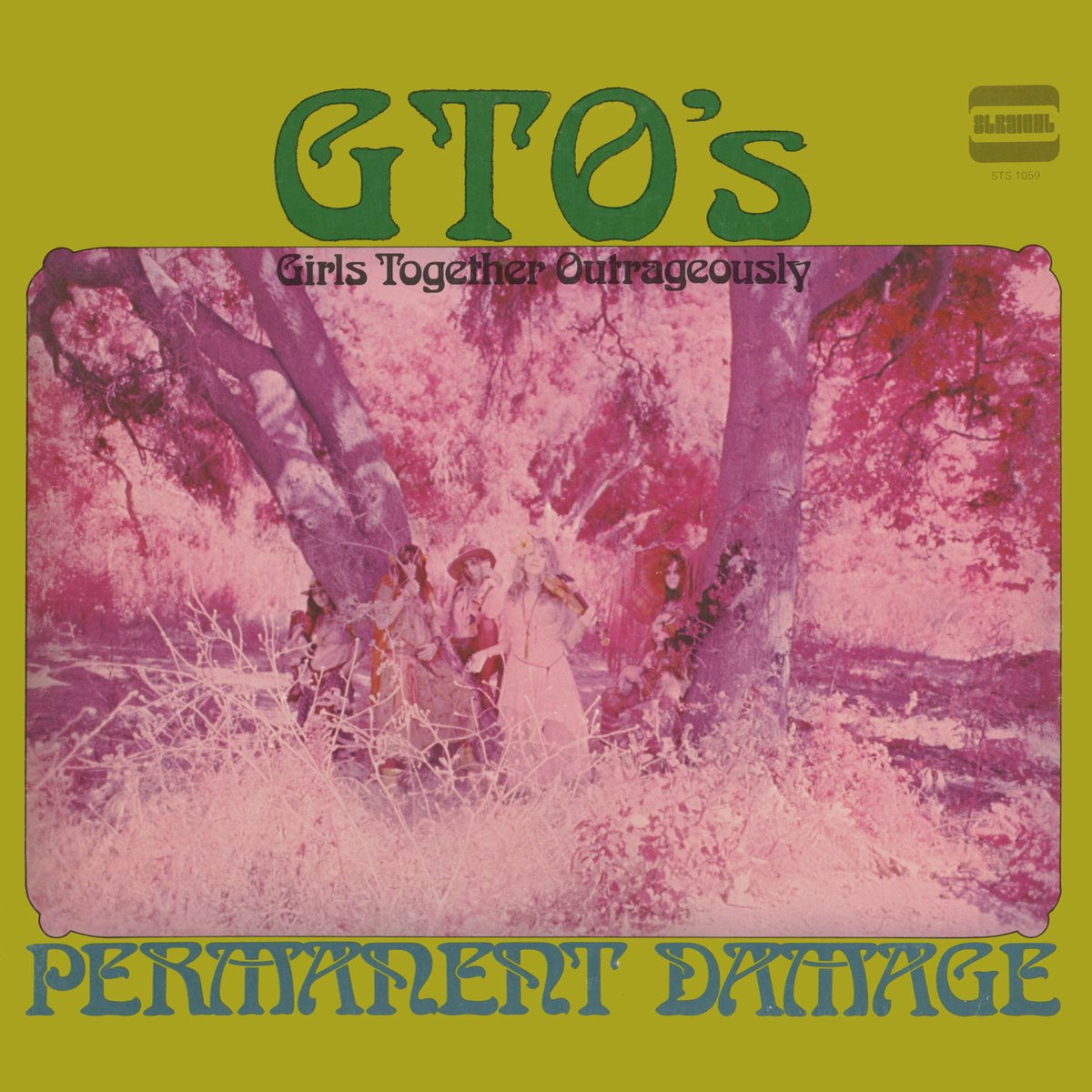 zappa's tweet photo. Produced by Frank Zappa, GTO's "Permanent Damage" released #OnThisDay in 1969. #Zappa #GirlsTogetherOutrageously #StraightRecords #MissPamela #MissMercy #MissCynderella #MissChristine #MissLucy #MissSandra #MissSparky https://t.co/aSY396bahR