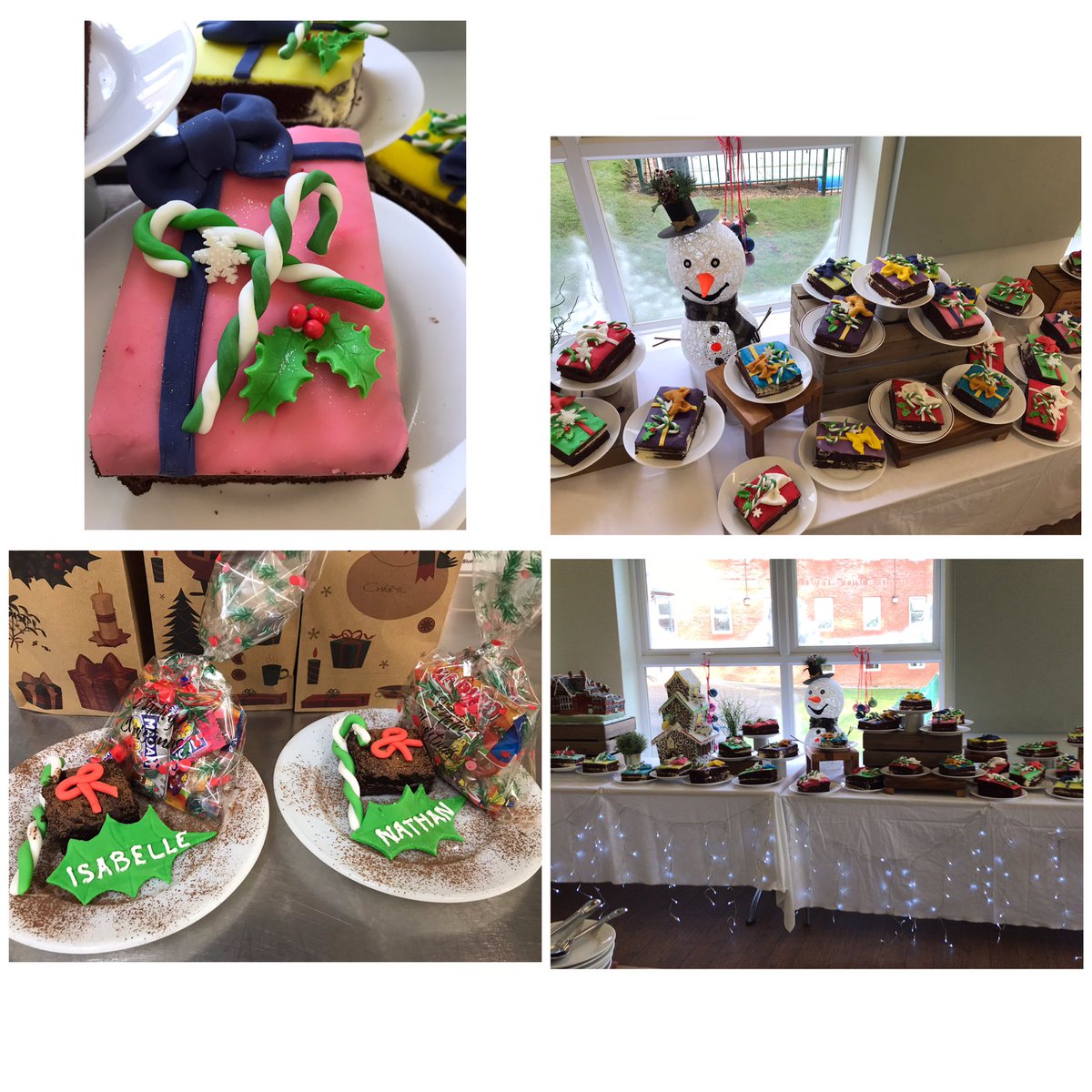 Christmas Lunches @StAndrewsWoking ..Simply Amazing. Even the school was replicated as a cake with Santa on its roof. Attention to detail was spot on. Great job <a href="/VanT_Ta/">Van T Ta</a> &amp; team @Thomas_Franks_