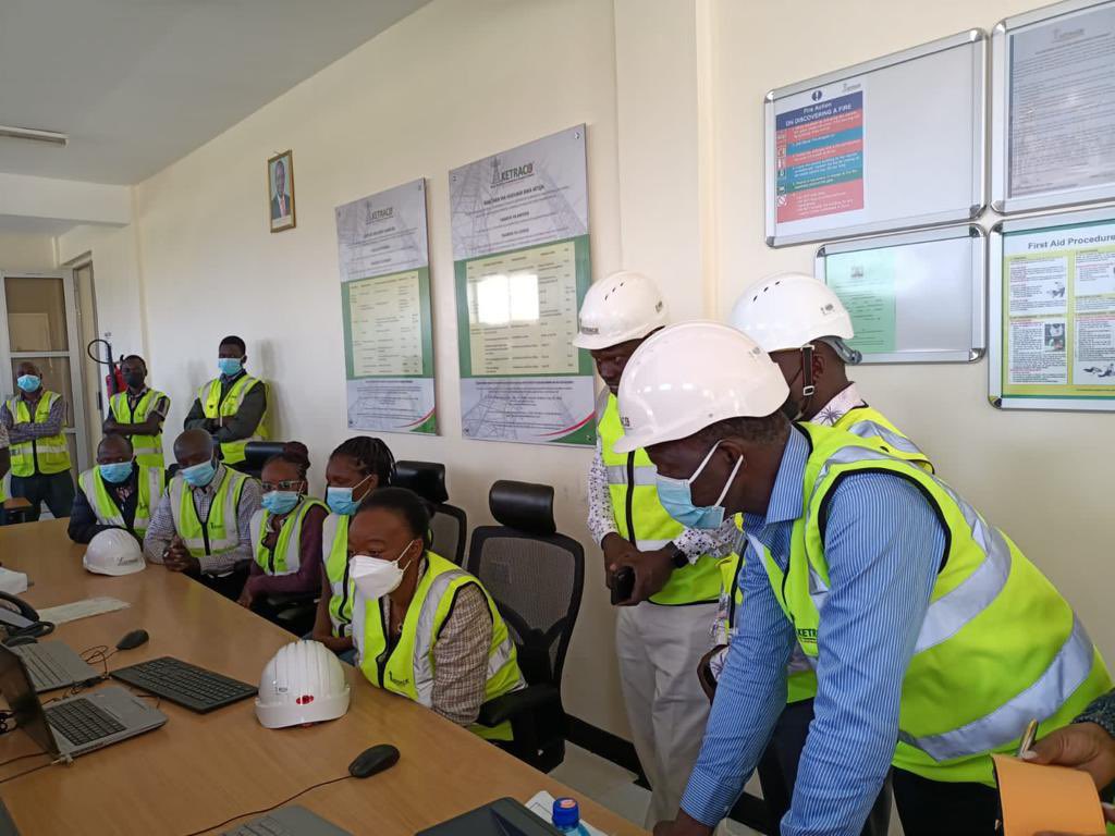 Monica_Juma_'s tweet photo. I was delighted to receive briefings on the operations of the station. https://t.co/R15r9itHwJ